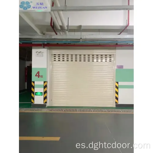Puerta de garaje externo de aleación de aluminio